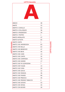 Lettera A