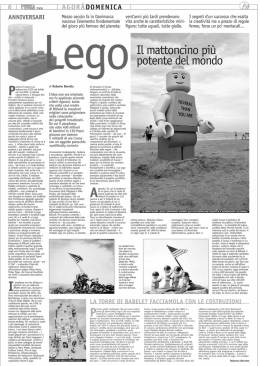 La pagina di Avvenire con il testo integrale degli articoli