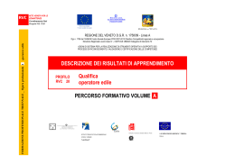 descrizione dei risultati di apprendimento