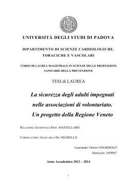 Universit&agrave; degli Studi di Padova