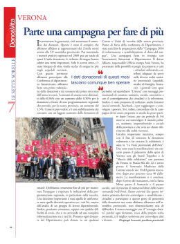 Parte una campagna per fare di pi&ugrave;