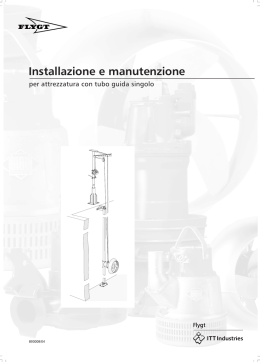 Installazione e manutenzione