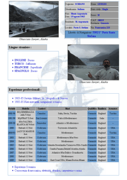 Page 1 Cognome : SCHMN&Uuml; Nome : CI&Uuml;RCI&Uuml; Cittadinanza