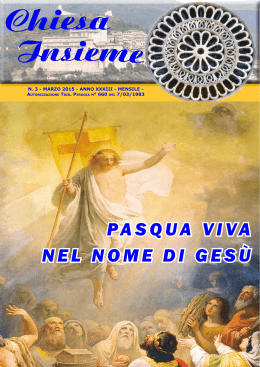 Marzo 2015 - Diocesi di Assisi - Nocera Umbra