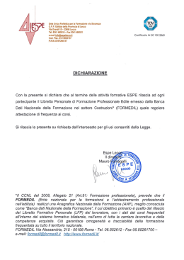 dichiarazione