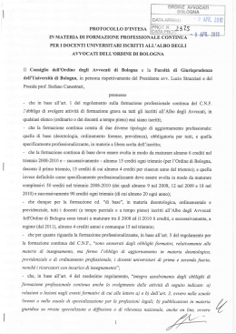 , eowem - Ordine degli Avvocati di Bologna