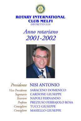 Libretto 45.cdr - rotaryclubmelfi