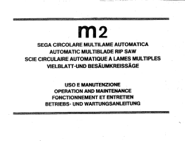 sega circolare multilame automatica automatic