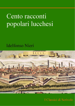 Idelfonso Nieri, Cento racconti popolari lucchesi