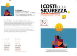 costi sicurezza 2012