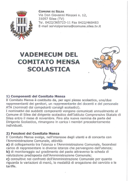 Vademecum comitato mensa