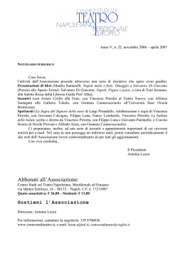 Scarica - Il Centro Studi Teatro