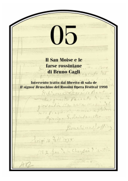 05 Il San Moise e le farse rossiniane