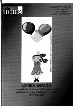 Linee guida nido d`infanzia
