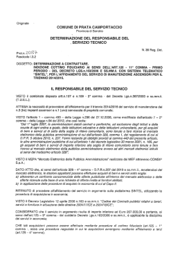 COMUNE Di PRATA CAMPORTACCIO - prata