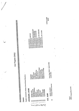 Page 1 Page 2 Page 3 Prescrizione K0100 I TECNICA