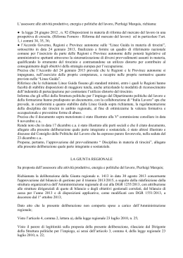 Disciplina in materia di tirocini valle d aosta