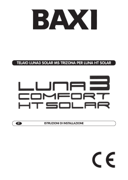 Istruzioni telaio Luna 3 HT Solar MS trizona IT