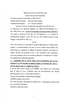 Scarica allegati: bando on-line