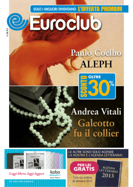 Novit&agrave; - Club degli Editori