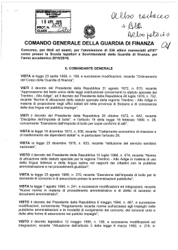 Comando generale della guardia di finanza