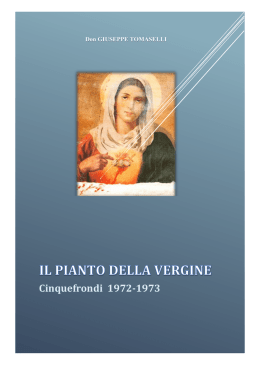 il pianto della vergine