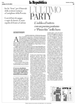 L`ultimo party