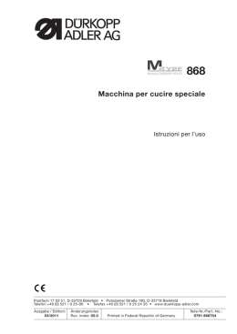 Macchina per cucire speciale - Duerkopp