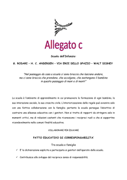 Scuola dell`Infanzia: G. RODARI &ndash; H. C. ANDERSEN &ndash; VIA EROI