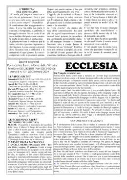 ecclesia - Parrocchie.it