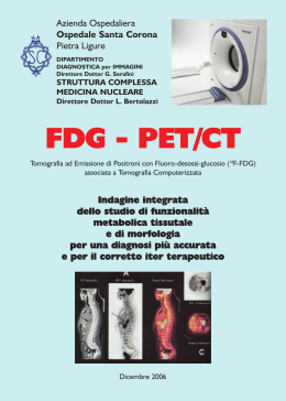 FDG - PET/CT - ASL 2 Savonese