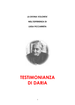 testimonianza_di_daria - Casa della Speranza della Divina Volont&agrave;