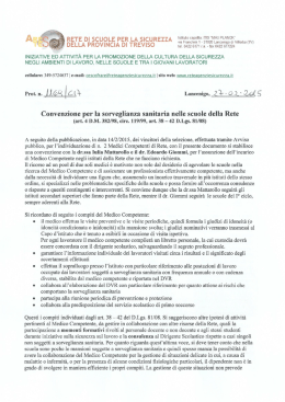 Convenzione 2015 fra Rete e MM.CC.
