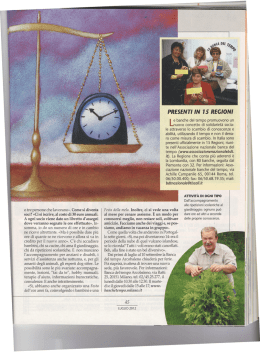 o tre persone che lavorano». Come si diventa