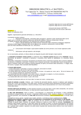organizzazione generale dell`istituto anno scolastico 2012/2013