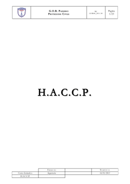 haccp - GOR Paderno