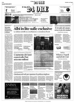 luned&igrave; 04.04.2011