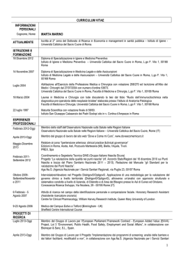 CV MARINO