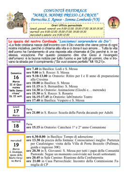 sa av 140316[1] - Comunit&agrave; Pastorale Maria Madre presso la Croce
