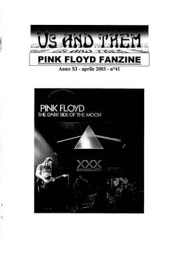 pink floyd fanzine