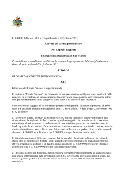 LEGGE 11 febbraio 1983, n. 15
