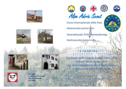 Copertina libretto Route AA Scout
