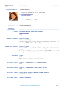 Curriculum vitae