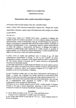 TRIBUNALE di TREVISO SEZIONE II CIVILE