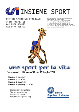 C.U. N&deg;47 - Centro Sportivo Italiano