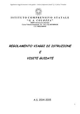 REGOLAMENTO-VIAGGI