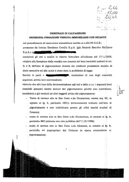 ordinanza di vendita