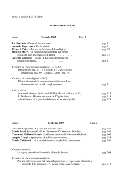 il rinnovamento