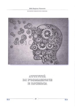 Attività di formazione e ricerca