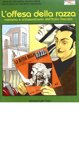 L`Offesa della razza. Catalogo della mostra